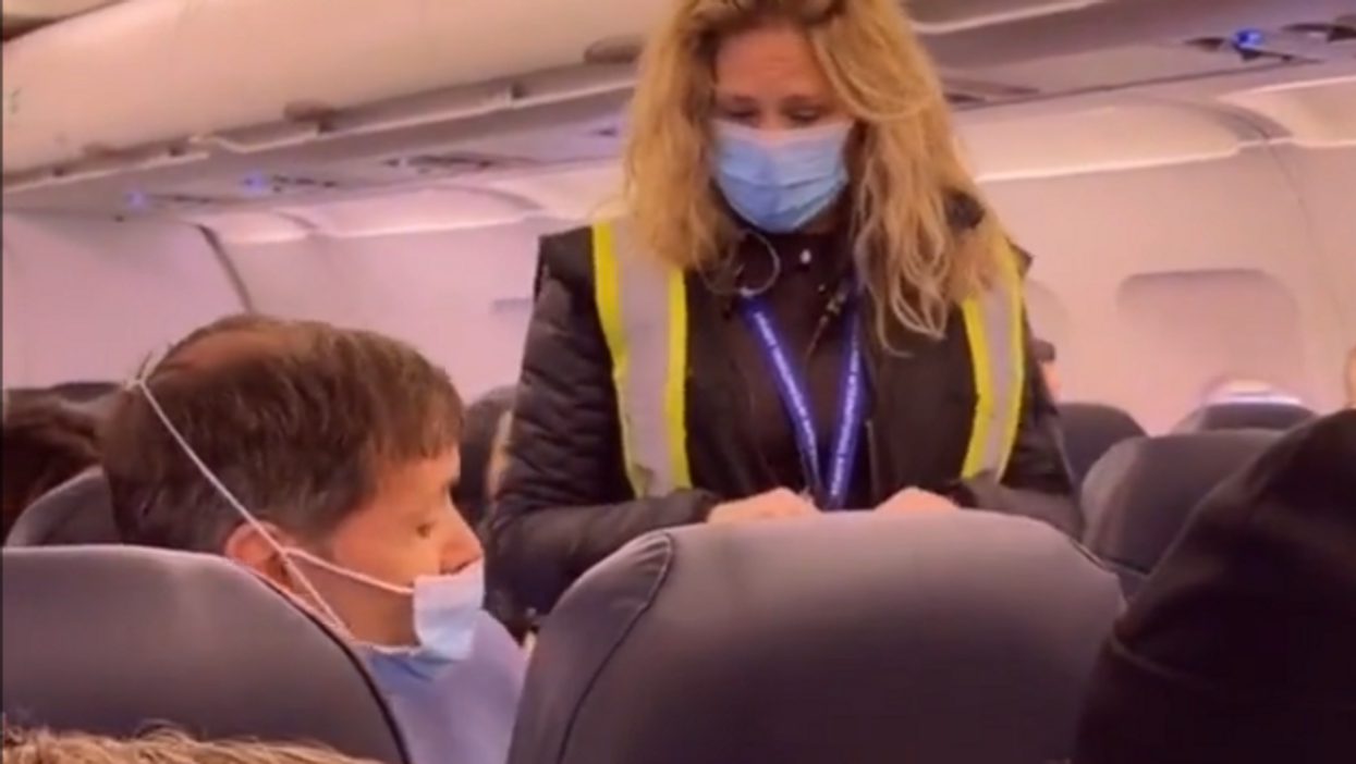 Video allegedly shows Allegiant Air removing passenger over 'Let's Go Brandon' mask