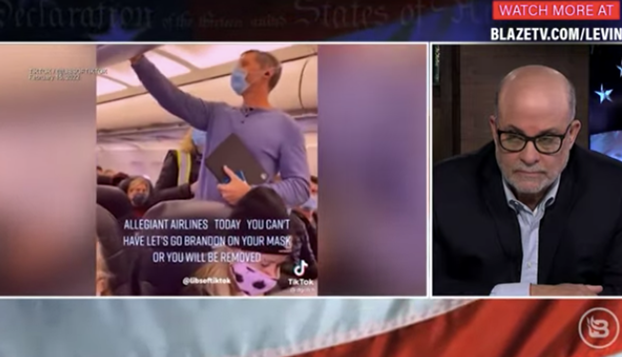Mark Levin: Power-hungry flight attendants hassle passengers for wearing 'offensive' masks