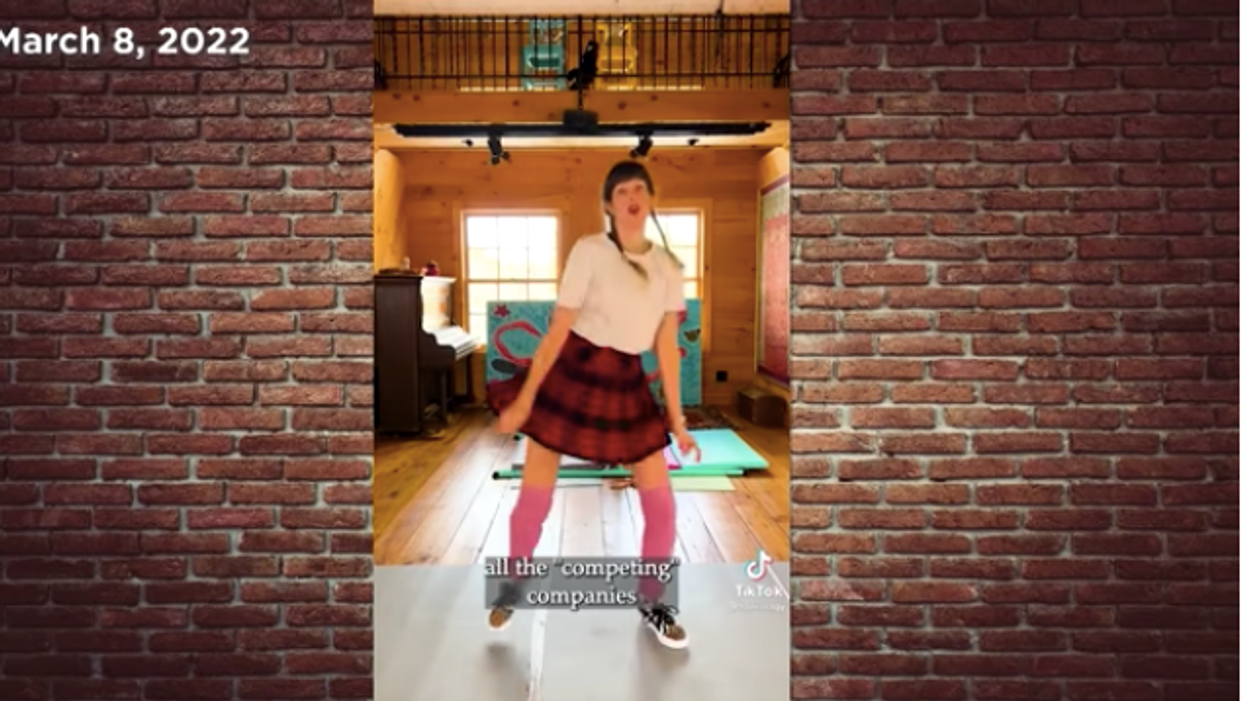 Lunatic TikTok 'dancer' is not wrong about who OWNS the world