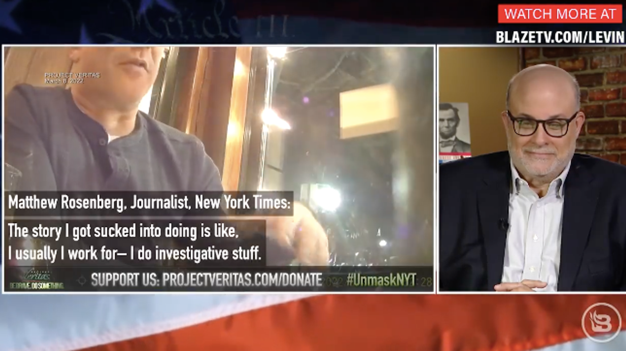 Mark Levin: NYT reporter spills fascinating details of Jan. 6 coverage to undercover journalist