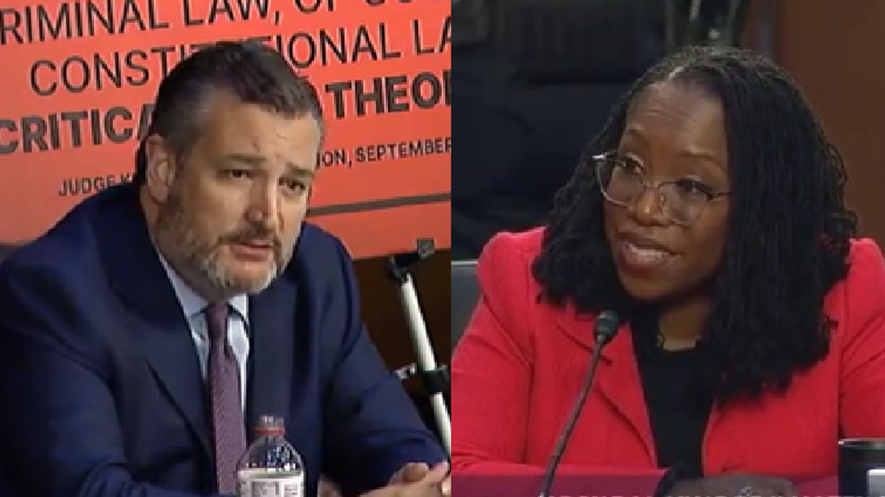 Ted Cruz GRILLS Ketanji Brown Jackson on CRT. Twitter reacts: 'That's racist'