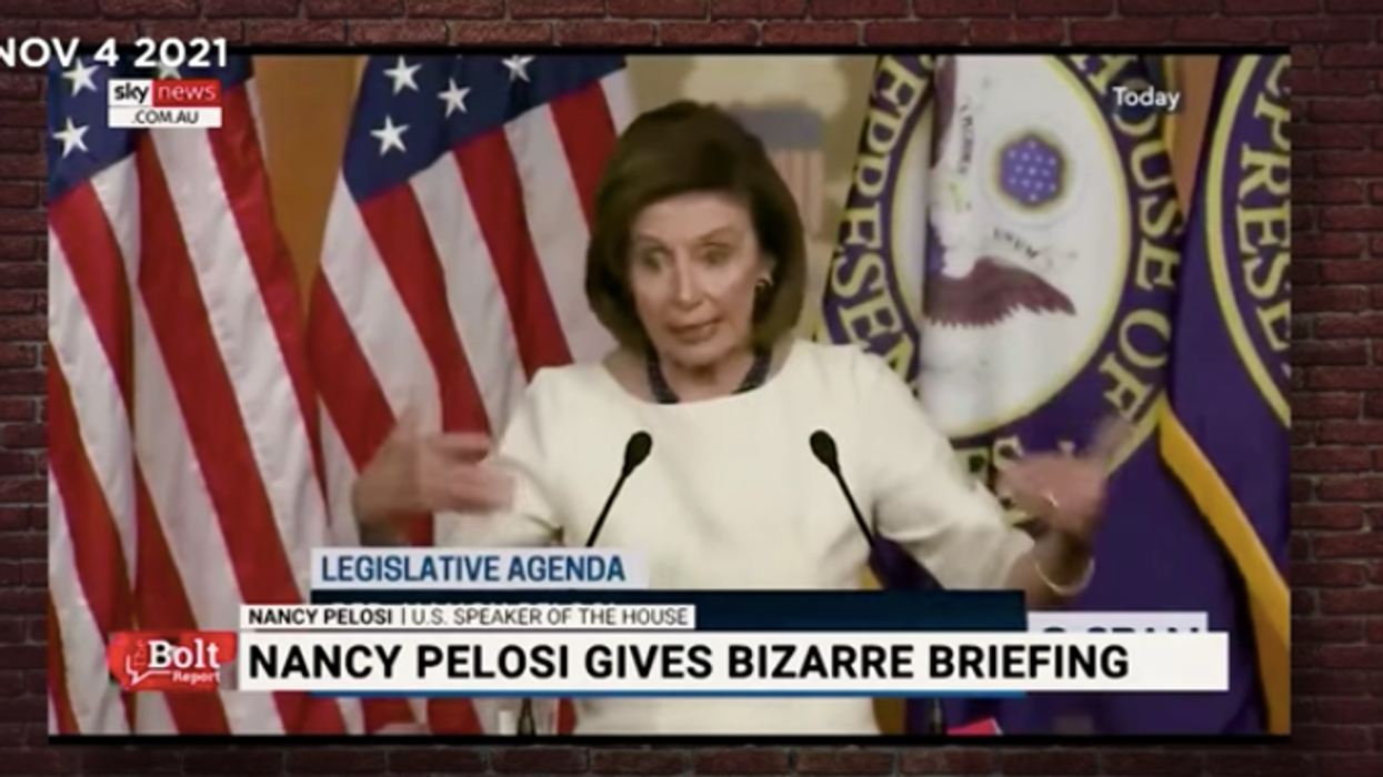 Pelosi's most bizarre press briefing ever
