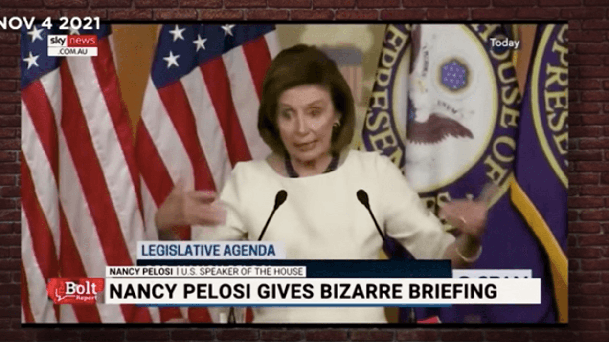 Pelosi's most bizarre press briefing ever