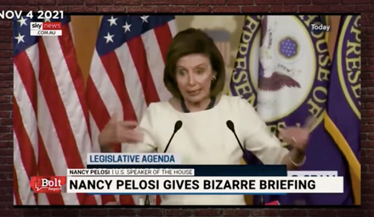 Pelosi's most bizarre press briefing ever