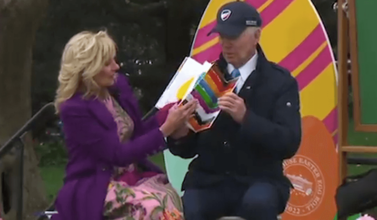 Biden WHINES when 'they' won't let him read to children