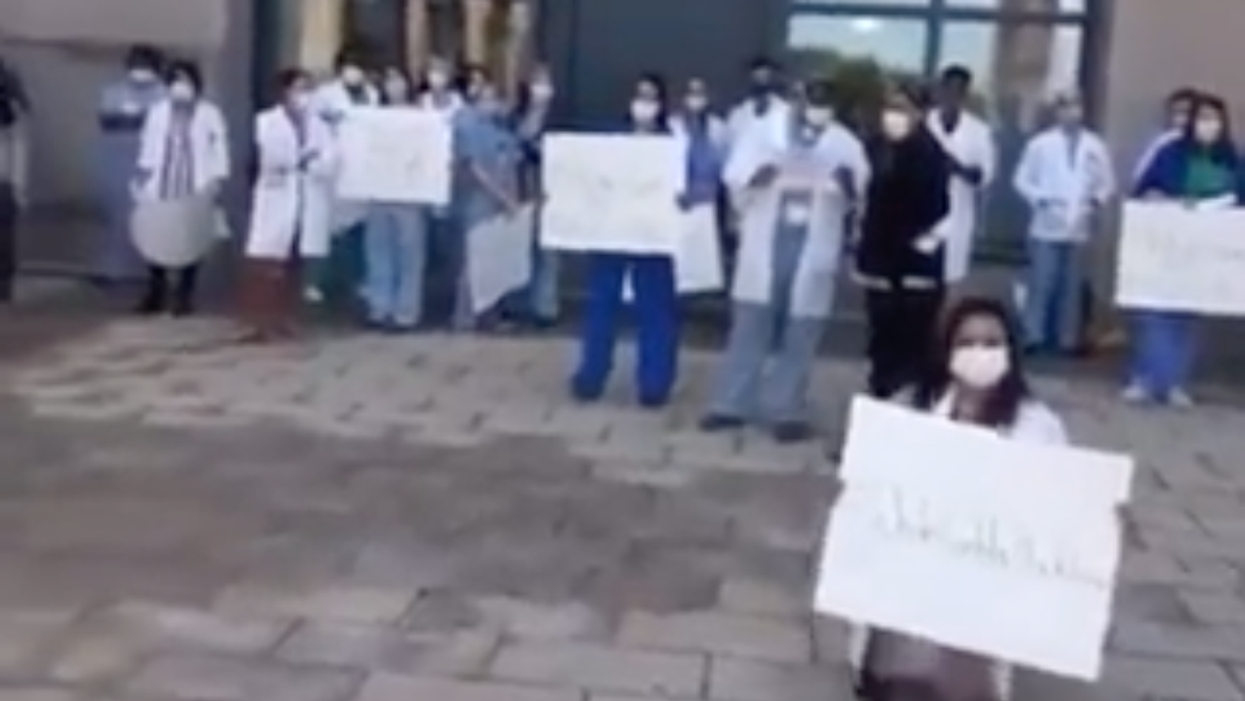 Black man stuns pro-abortion protesters with one simple question about black lives, viral video shows