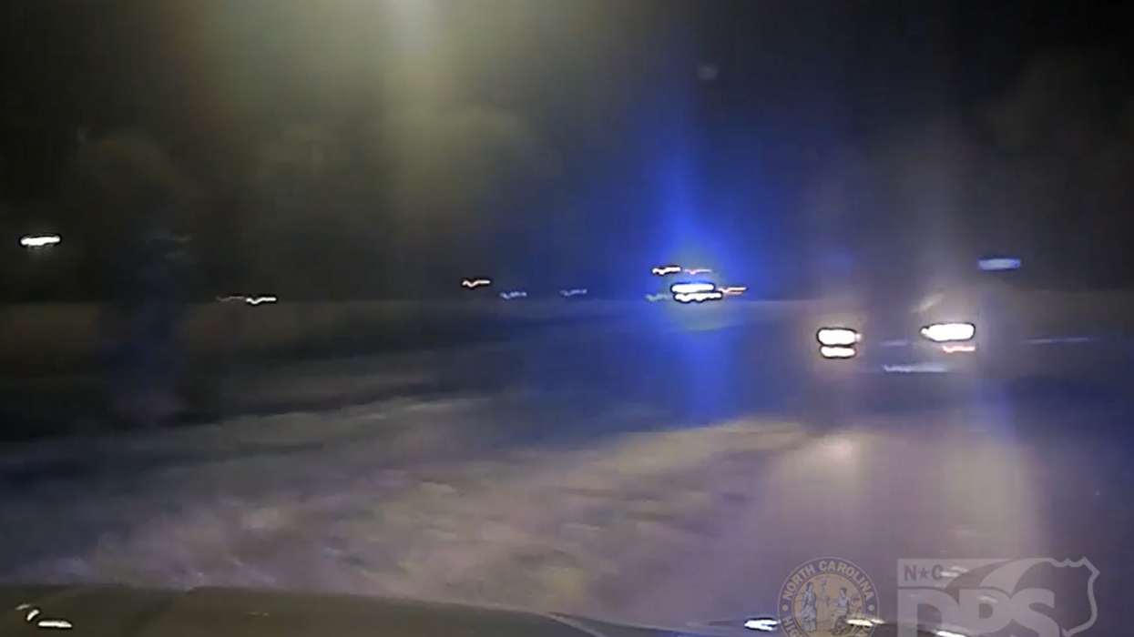 Gripping video shows NC trooper risking his life to crash police cruiser into car of accused drunk driver: 'Most undoubtedly saved lives'