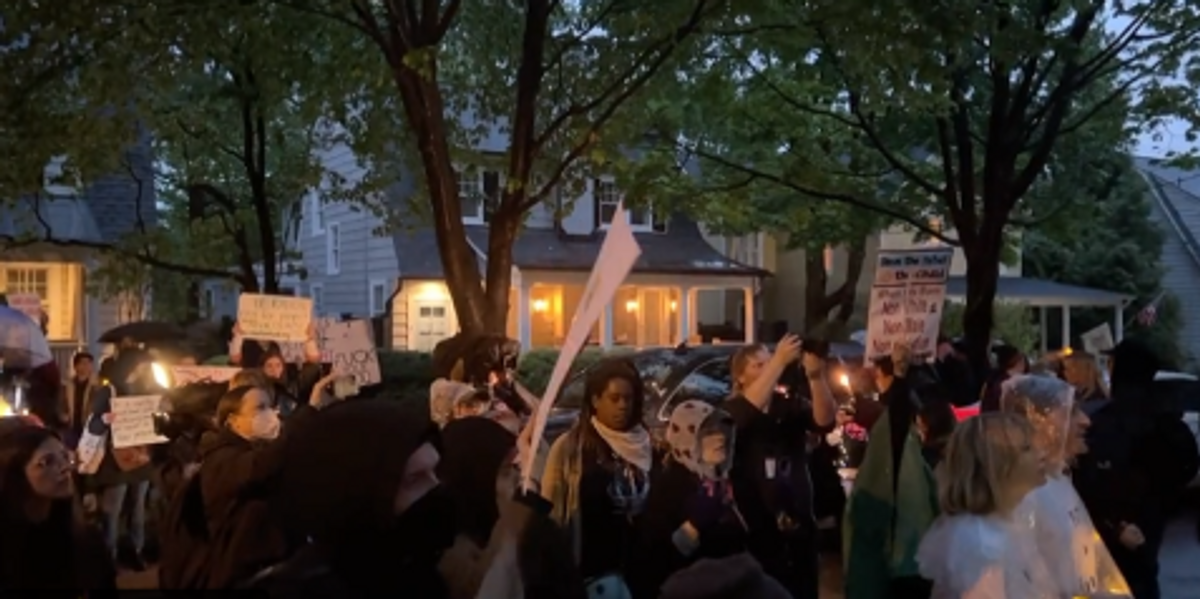 'The time for civility is over': Angry pro-abortion activists stage protests outside homes of Supreme Court justices in 'vigil' for Roe v. Wade; more protests planned | Blaze Media
