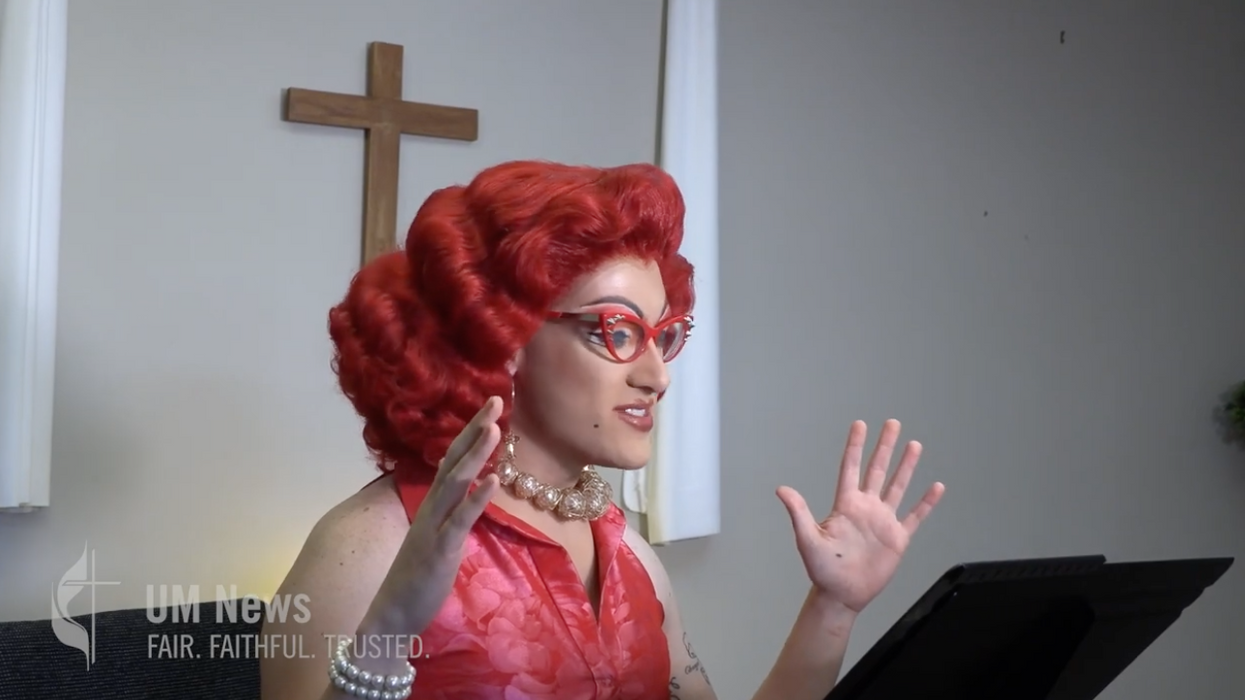 Drag queen pastor declares 'God is nothing' in blasphemous profanity-laced video