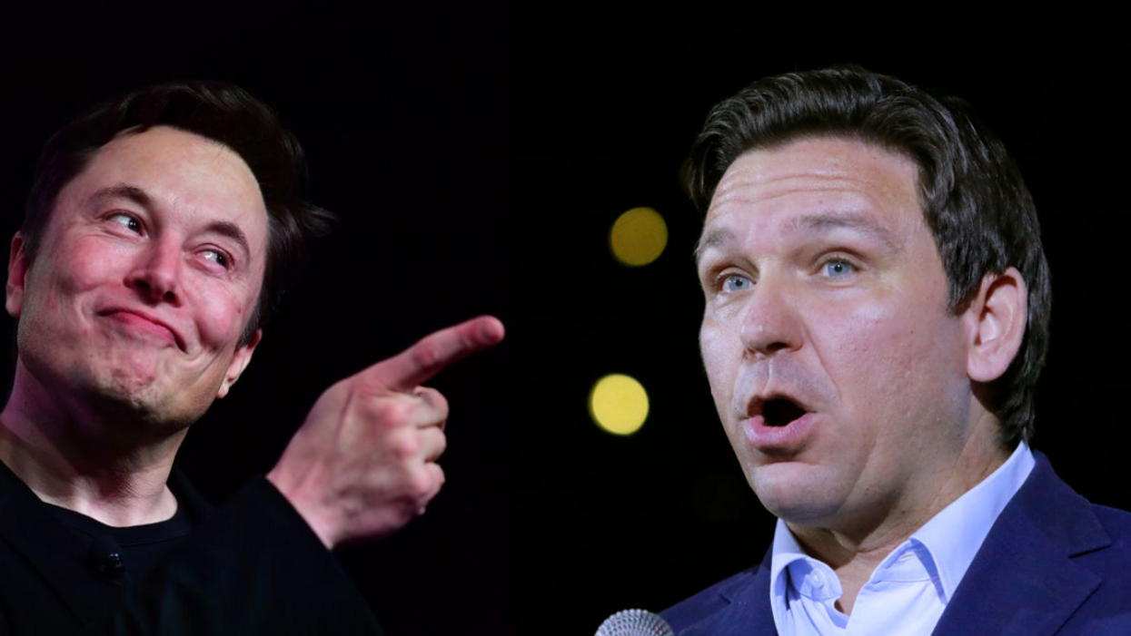 Ron DeSantis' response to Elon Musk's likely support in 2024 has Leftist losing their minds