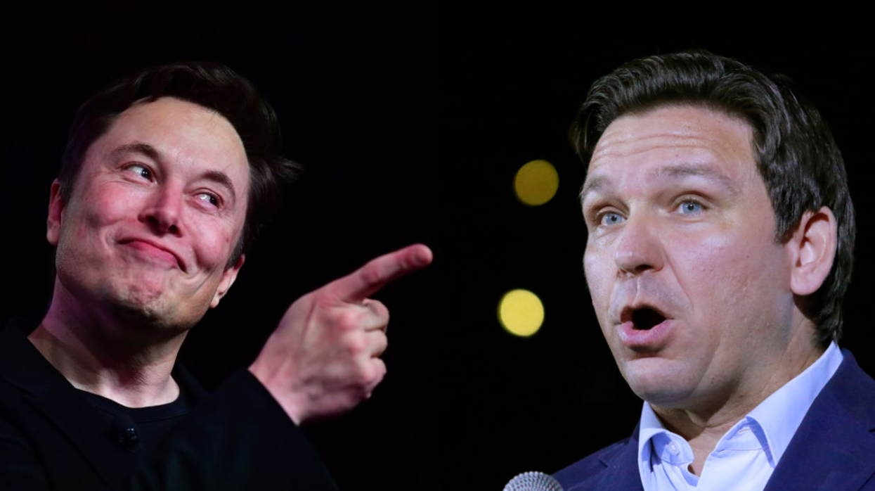 Ron DeSantis' response to Elon Musk's likely support in 2024 has Leftist losing their minds