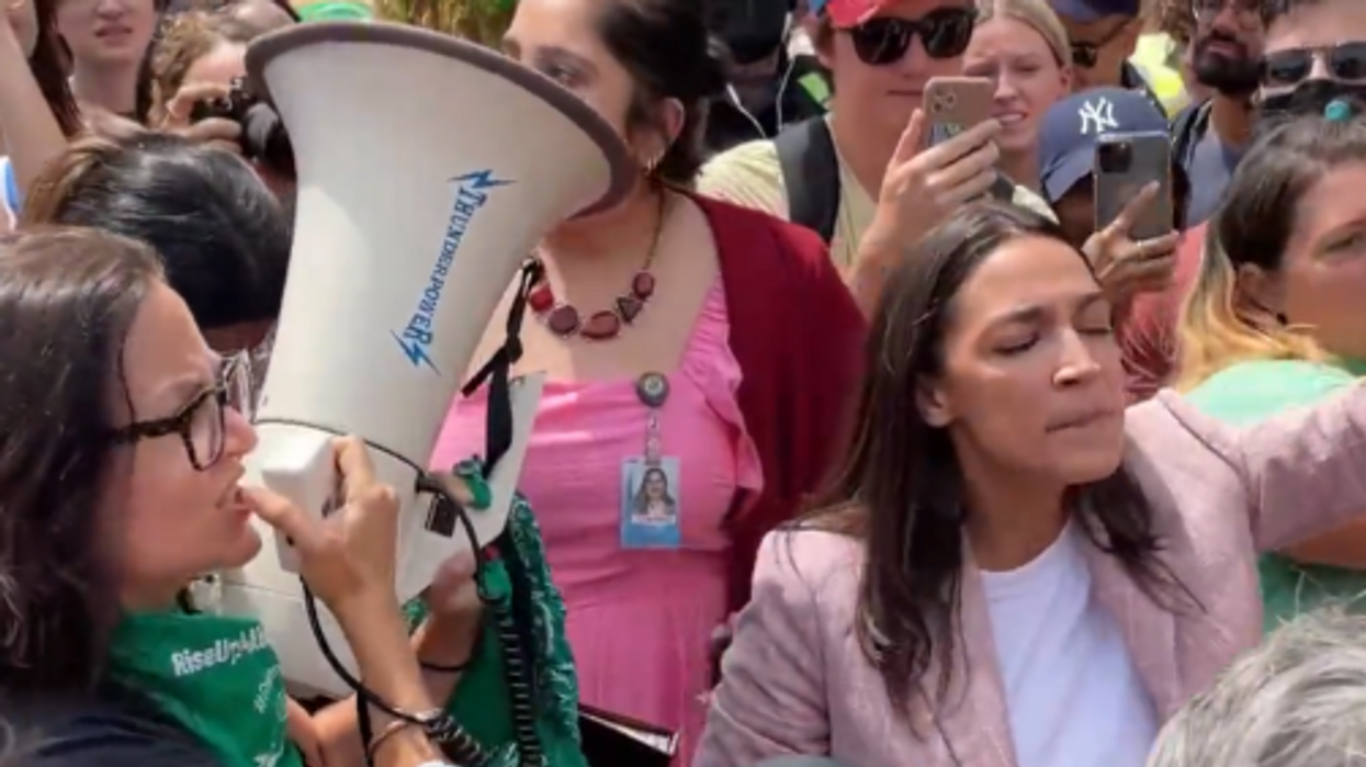 AOC vilifies Supreme Court's Roe v. Wade decision as 'illegitimate,' calls for protests alongside radical communist leader who wants to 'overthrow' the American system