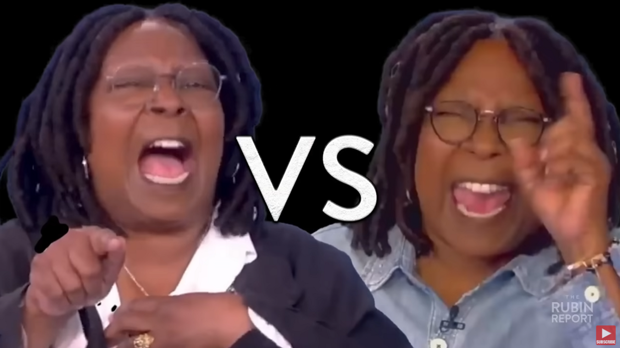 Video mashup shows 'The View's' Whoopi Goldberg losing her mind in epic showdown with herself