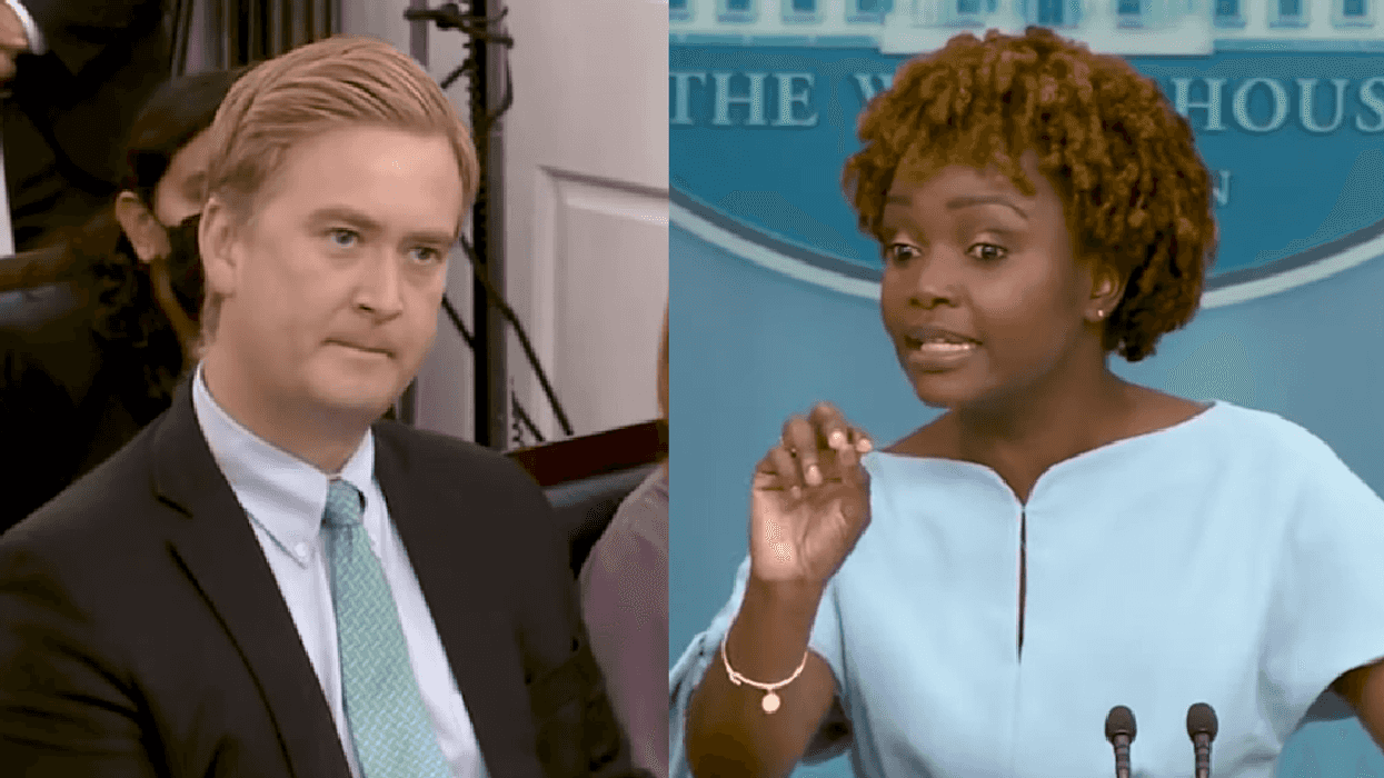 Press sec panics when Doocy brings up DAMNING Biden voicemail: 'I'm not going to talk about' the laptop