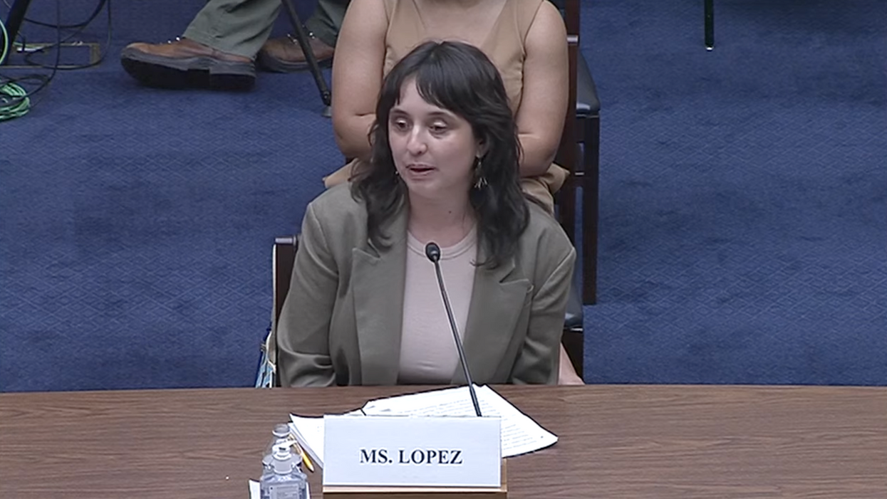 Witness at House Oversight Committee hearing says that having an abortion was 'an act of self-love' and 'the best decision I ever made'
