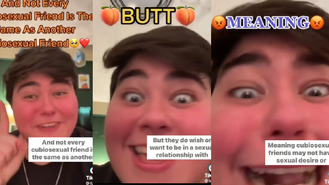 Watch: Totally NOT crazy person on TikTok wants you to know what 'cupiosexual' means