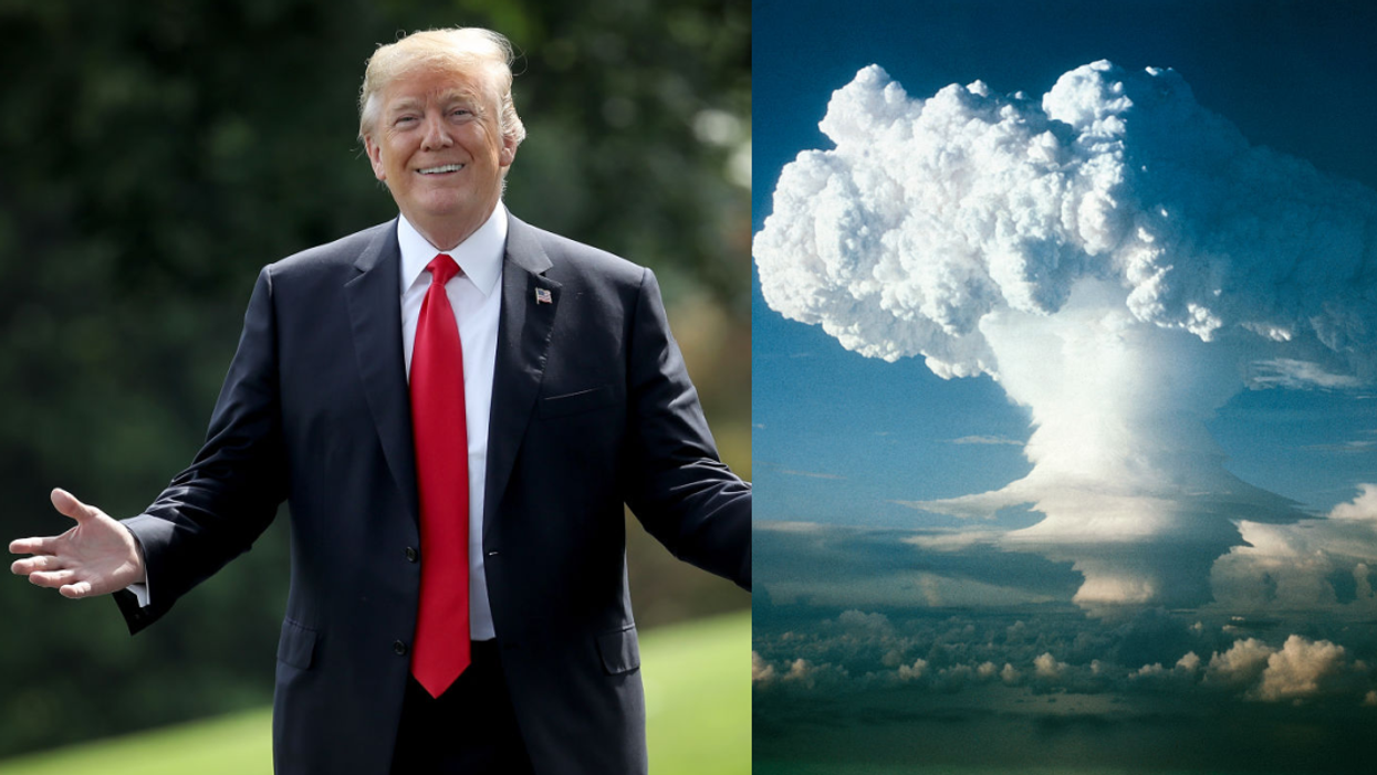 This MUST be why Trump (allegedly) had NUCLEAR documents at Mar-a-Lago