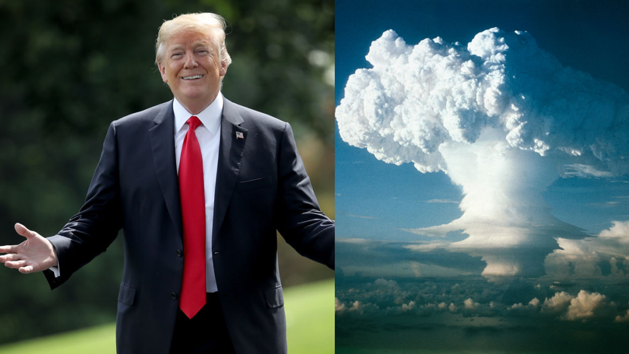 This MUST be why Trump (allegedly) had NUCLEAR documents at Mar-a-Lago