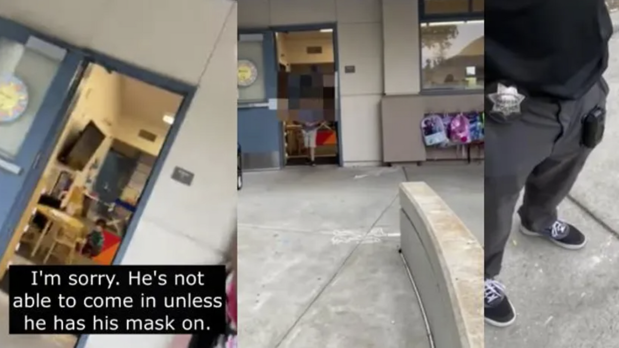 Video: California school calls police to remove 4-year-old boy with developmental issues for not wearing mask, father considering legal action