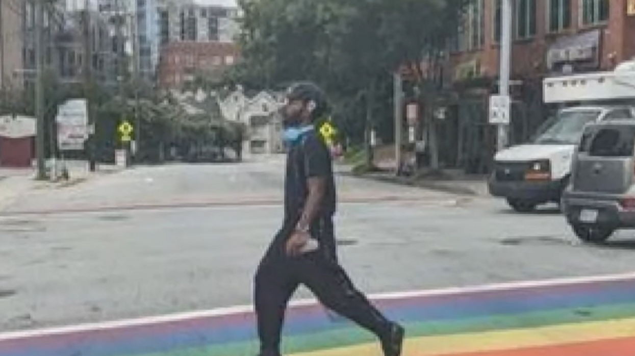 SWAT team sent to arrest Atlanta man who spray-painted swastikas on LGBTQ rainbow crosswalk