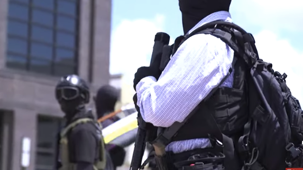 Armed Antifa guard 'family-friendly' drag show in CONSERVATIVE Roanoke, Texas