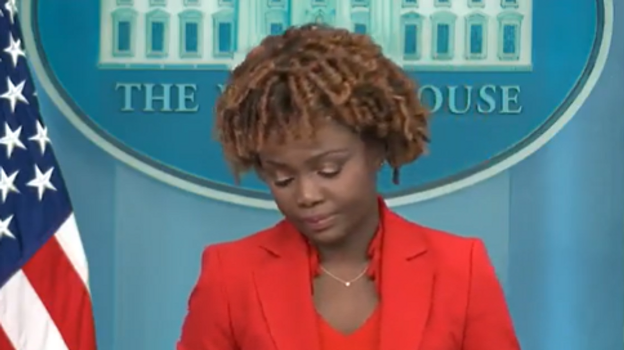 Watch: White House press secretary can't answer if Biden administration colluded with big tech to censor Americans on social media