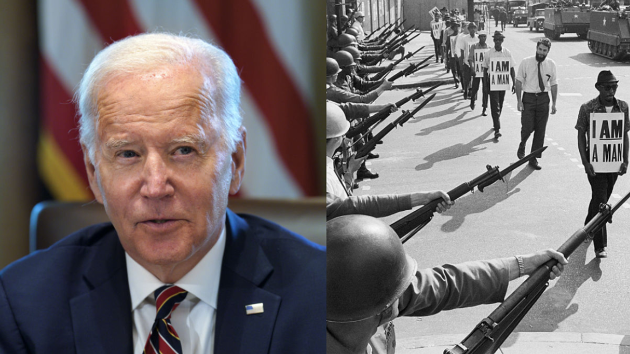 Biden tells made-up civil rights story AGAIN — even after aides 'gently reminded' him it NEVER happened