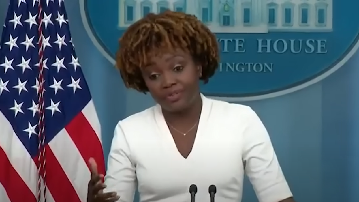 Did Jean-Pierre just ADMIT the Biden admin has been flying migrants across the country 'since day one'?