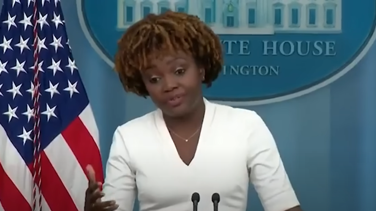 Did Jean-Pierre just ADMIT the Biden admin has been flying migrants across the country 'since day one'?