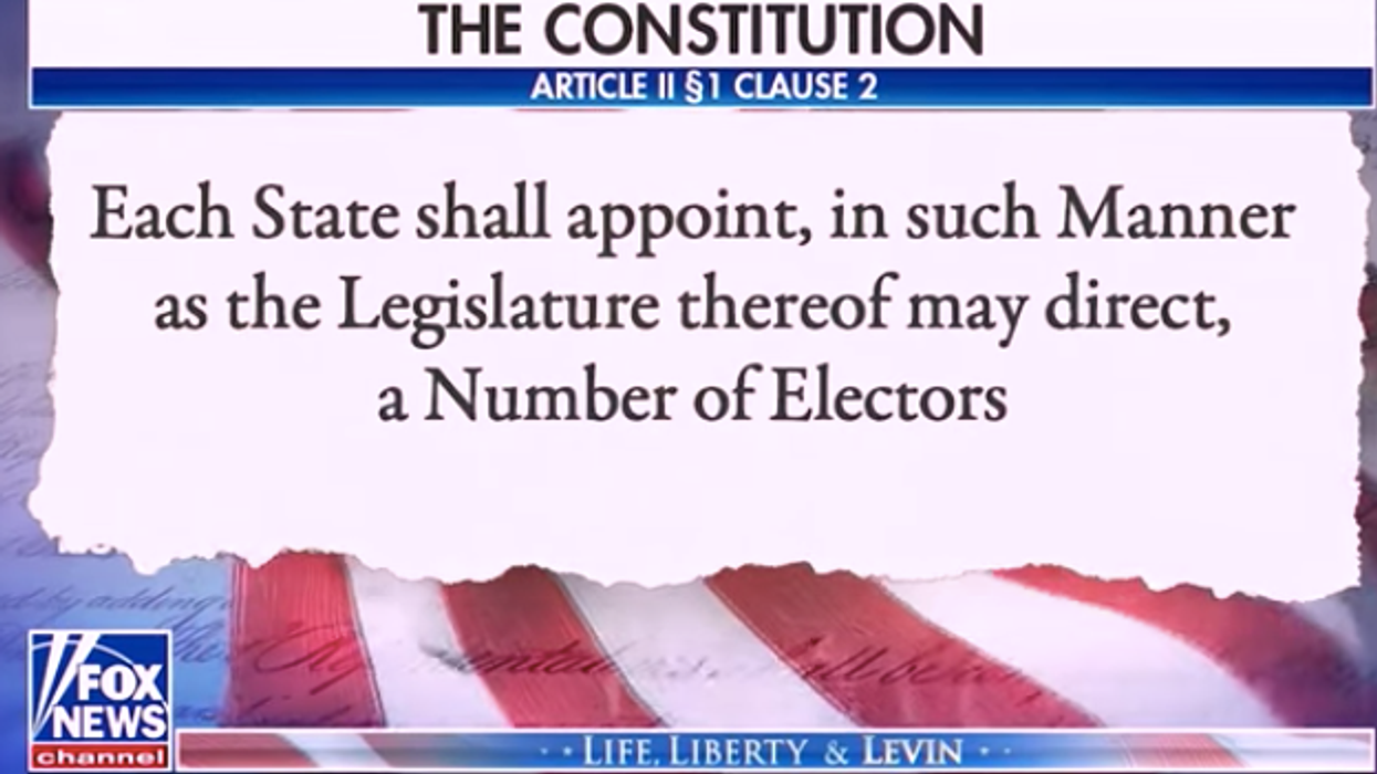 'The most outrageous intimidation effort in history': Mark Levin's electoral deep dive