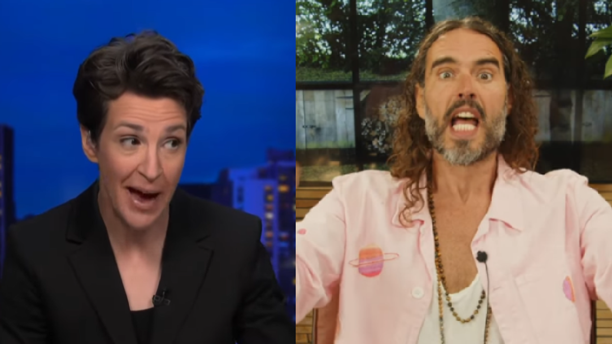 Russell Brand goes on epic 15-minute rant exposing media 'elite' as the 'misinformation' hypocrites they are