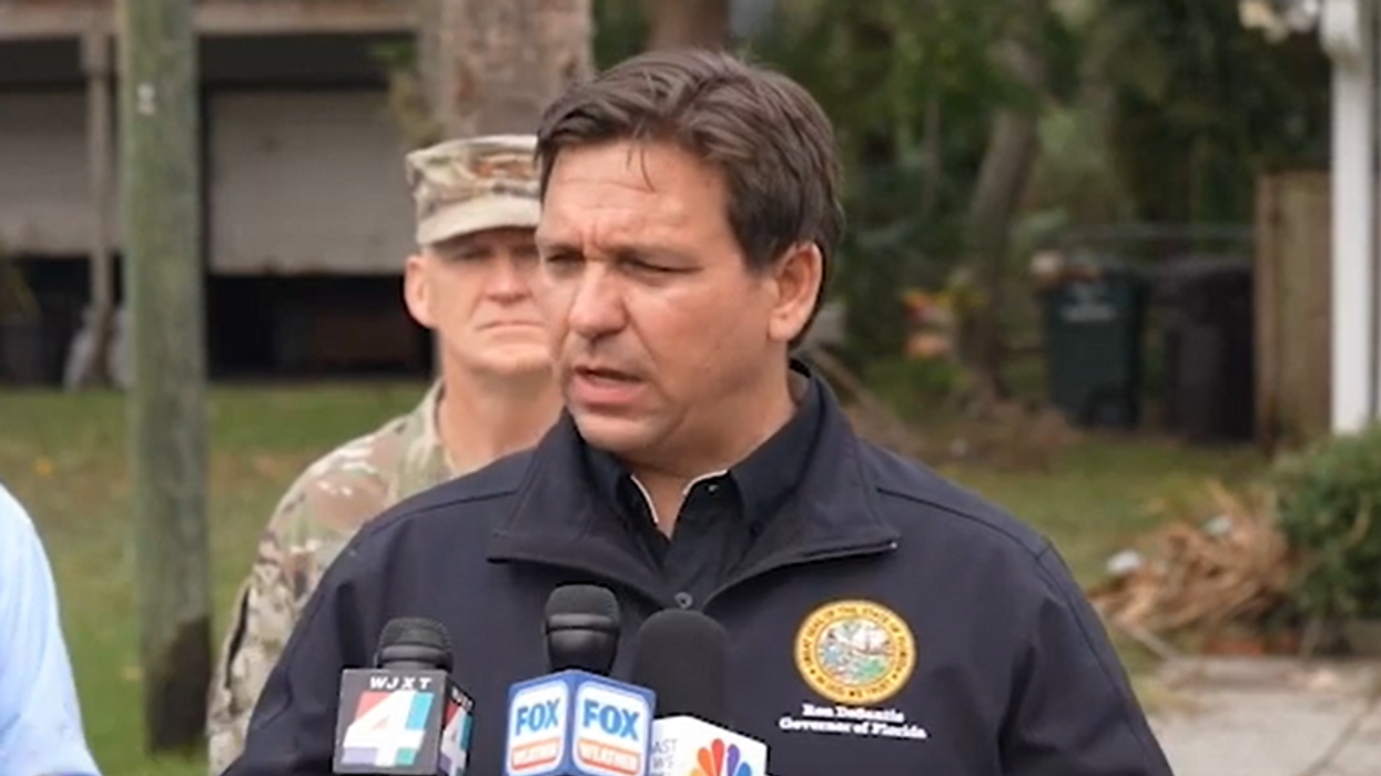 'You loot, we shoot': Ron DeSantis delivers unflinching warning to criminals after looters caught stealing in devastating Hurricane Ian aftermath: 'Don't even think about looting'