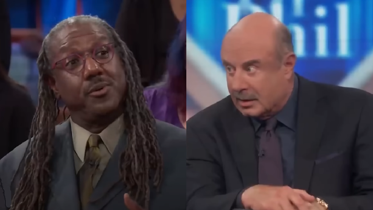 Liberal professor tells Dr. Phil why he's probably a 'white supremacist' — and his reaction is PRICELESS