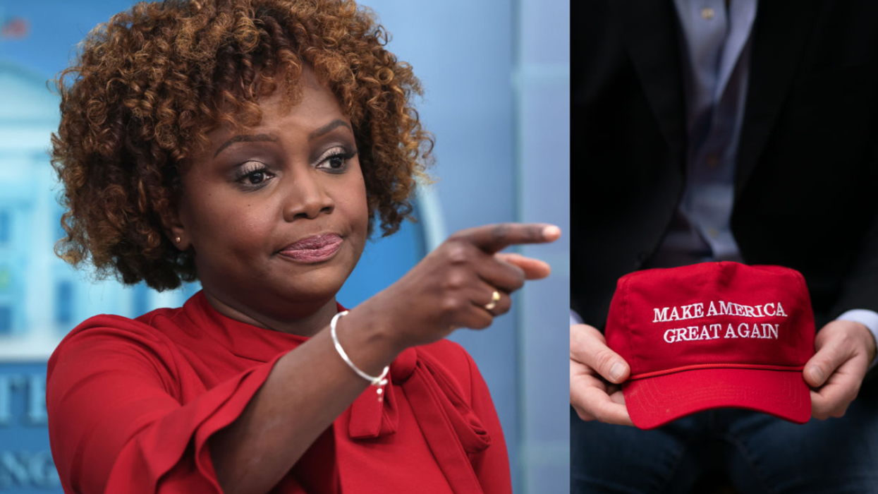 Asked about Los Angeles Democrats' racist remarks, Jean-Pierre blasts ... 'MAGA Republicans'?