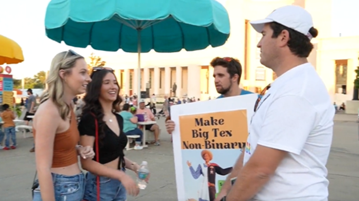 Watch comedian Alex Stein propose making iconic Big Tex mascot non-binary – real Texans aren't having it whatsoever: 'Are y'all f***ing crazy?'