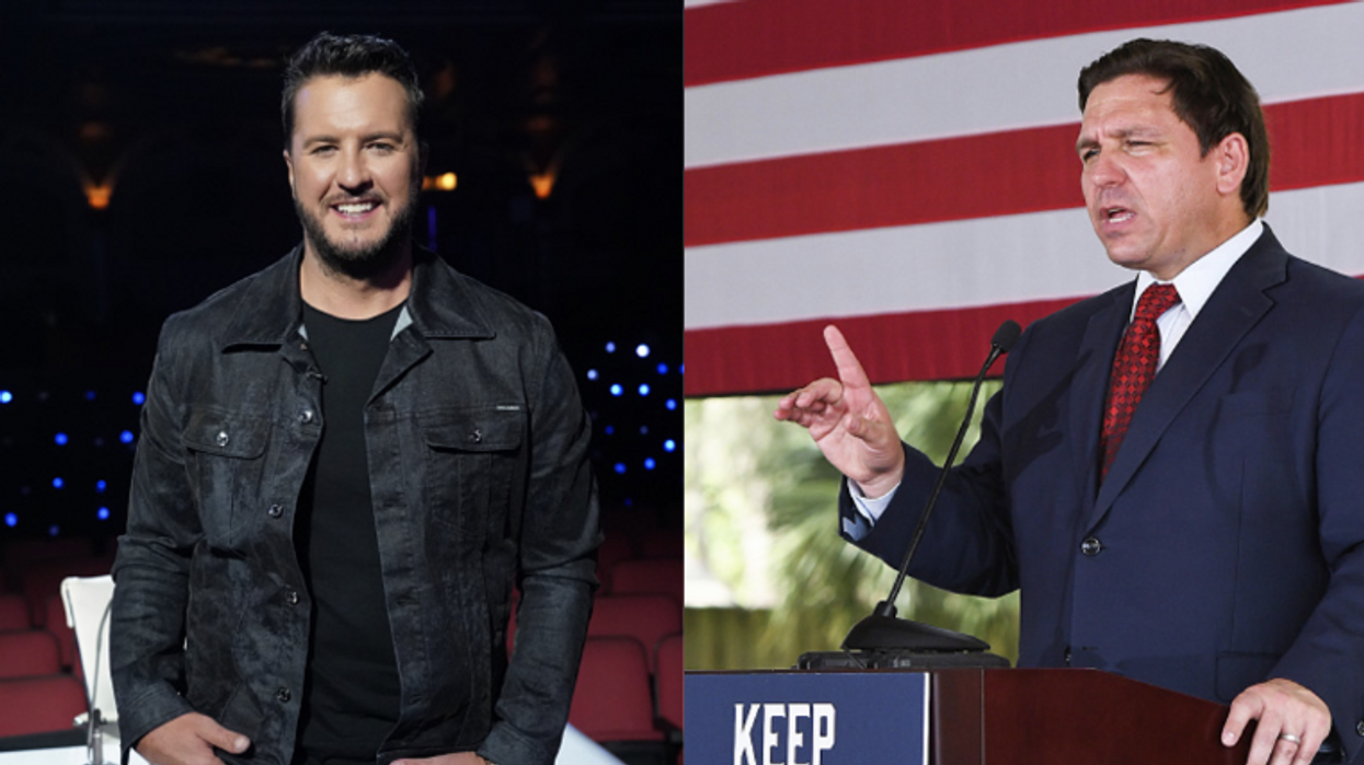 Country music star Luke Bryan takes the high road in responding to liberals who tried to cancel him for raising money for Hurricane Ian victims with Ron DeSantis