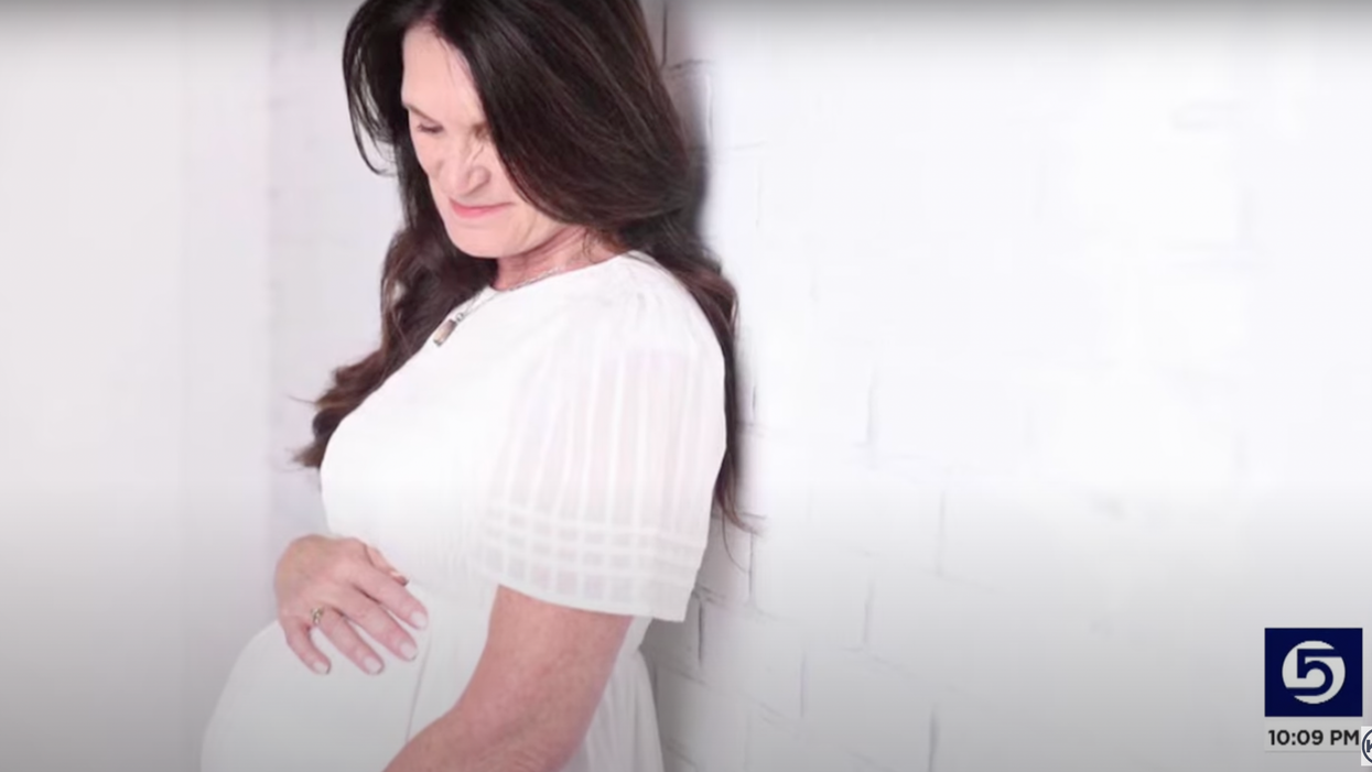 56-year-old woman gives birth to her own grandchild after serving as the surrogate for her son and daughter-in-law