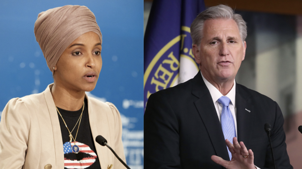 Kevin McCarthy vows to boot Ilhan Omar from committee assignment over 'antisemitic and anti-American' remarks
