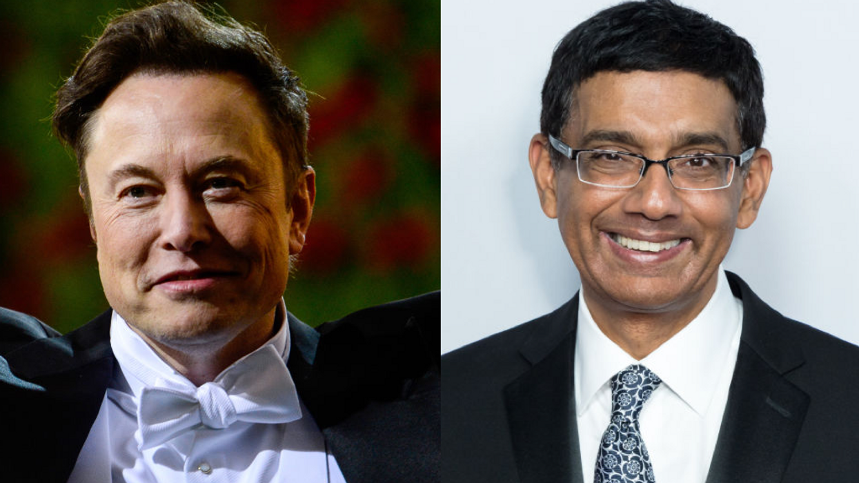 Elon Musk agrees with Dinesh D'Souza that Twitter censorship has been 'a one-way operation against conservatives'