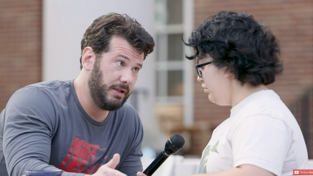 Steven Crowder's 'Change My Mind' takes an unexpected turn toward civility on a typically polarizing issue