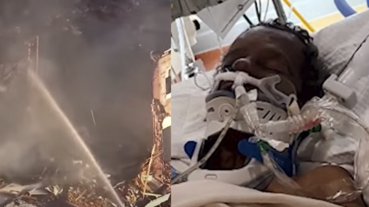 70-year-old Marine veteran fighting for his life after braving devastating rowhouse explosion to rescue strangers