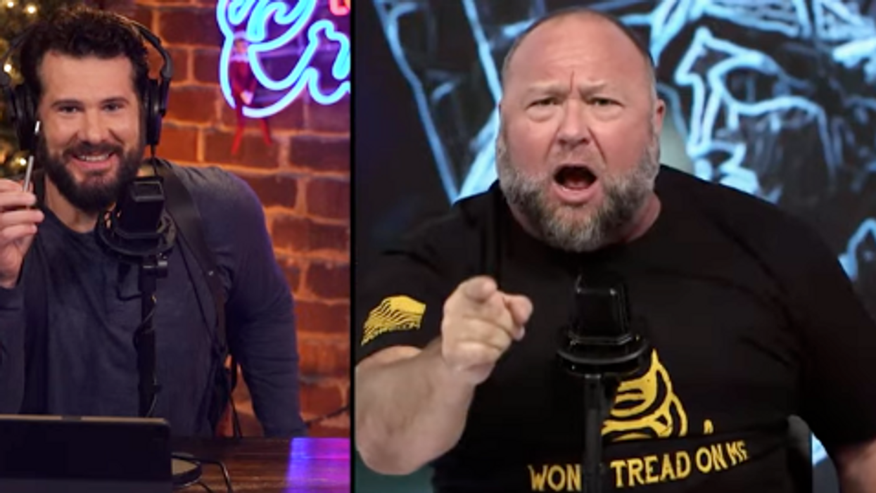 'Screw Hitler': Alex Jones gives Crowder EXPLOSIVE details about his interview with Kanye West