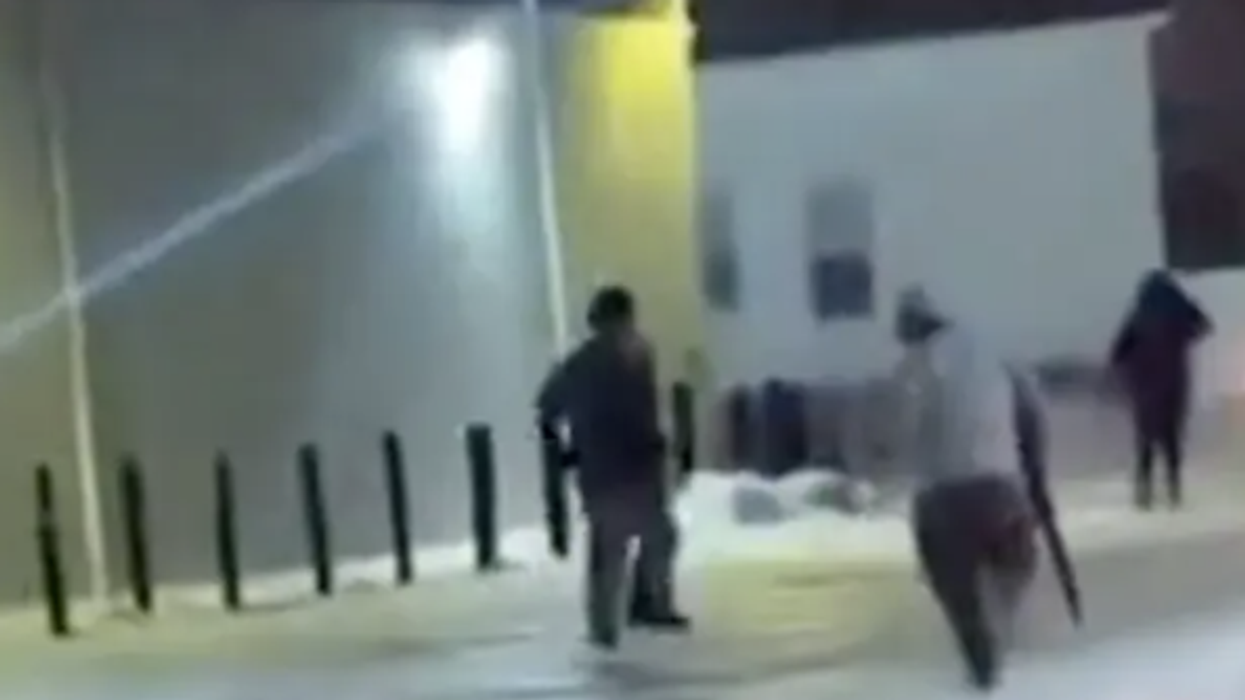 Video shows the moment a Buffalo man opens fire on looters during deadly blizzard