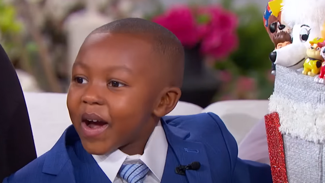Watch a 5-year-old preacher go viral by baptizing his toys, singing with Grammy Award-winning singer: 'You have lifted us all up'