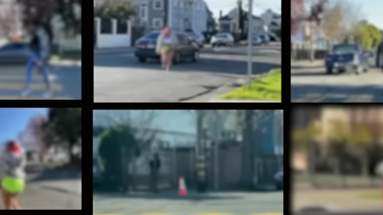 Video: Prostitutes solicit sex right outside Catholic elementary school, police handcuffed after California Democrats passed law to protect transgender sex workers