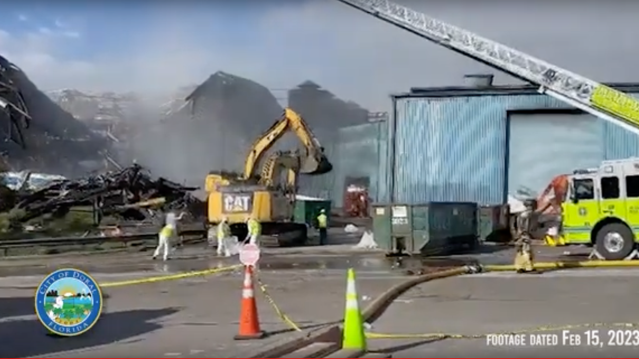 Schools, parks impacted as fire burns for sixth consecutive day at Florida renewable energy plant