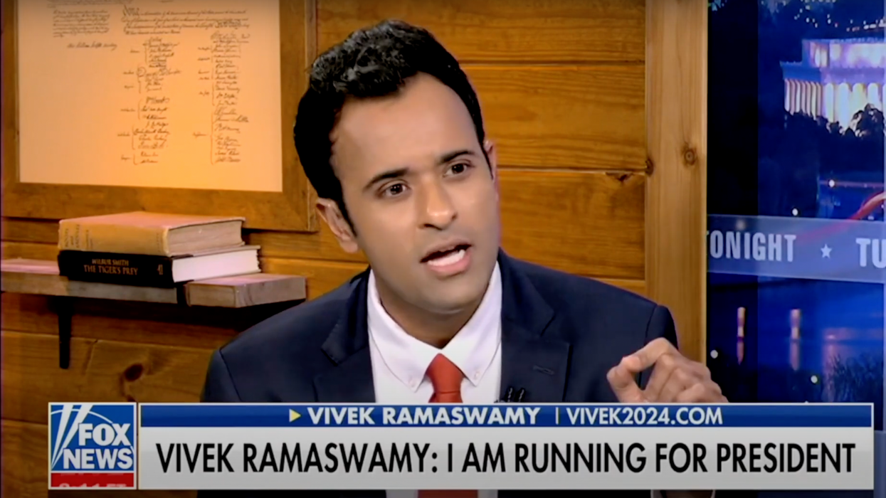 Vivek Ramaswamy mounts White House bid