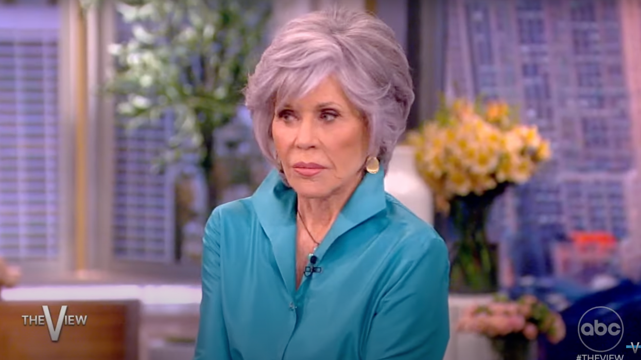 Jane Fonda suggests murdering pro-lifers as a way to push pro-choice agenda, later says she was joking