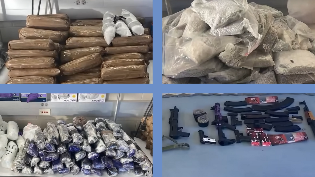 Cleaning crew finds drugs, guns worth $5.4 million in short-term rental; police seek public's tips