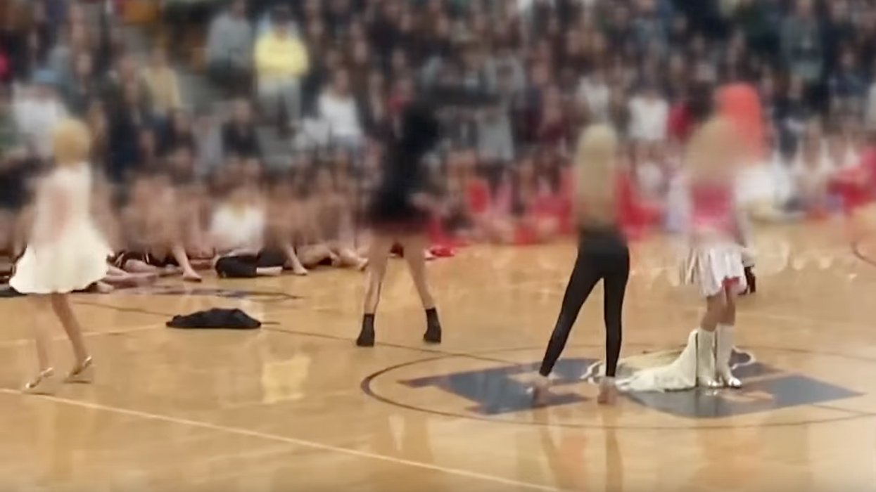 Parents incensed by 'mandatory' high school assembly featuring students performing in drag